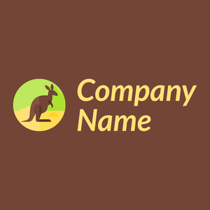 Kangaroo on a Metallic Copper background - Animals & Pets