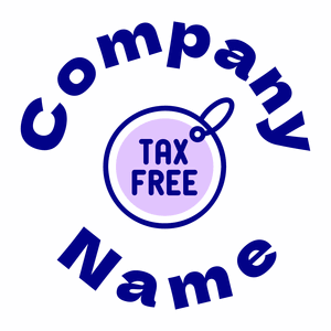 Tax free logo on a White background - Business & Consulting