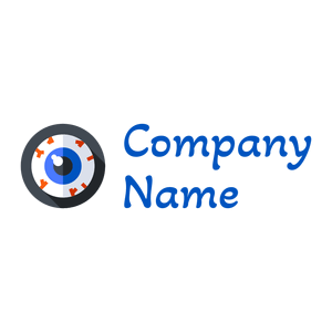 Eye logo on a White background - Abstract