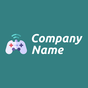 Game console logo on a Atoll background - Games & Recreation