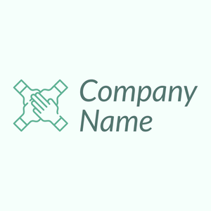 Help logo on a Mint Cream background - Abstract