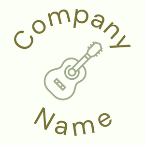 Guitar on a Ivory background - Entertainment & Arts