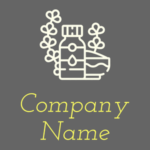 Aromatherapy logo on a Dim Gray background - Spa & Esthetics