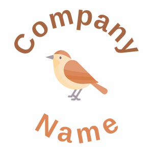 Copper Bird on a White background - Animals & Pets