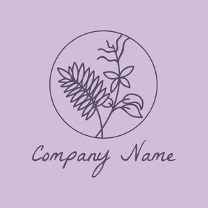 delicate branch and flower logo - Spa & Esthetics