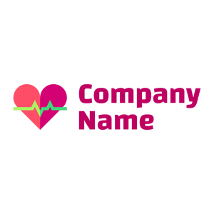 Heartbeat logo on a White background - Medical & Pharmaceutical