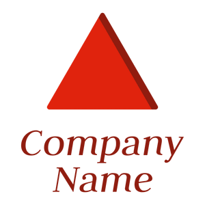 Triangle logo on a White background - Abstract