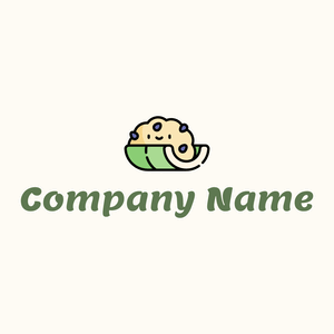 Sticky rice logo on a Floral White background - Environmental & Green