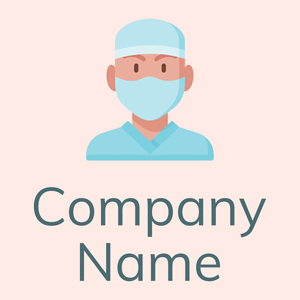 Surgeon logo on a Misty Rose background - Medical & Pharmaceutical