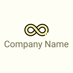 Infinite logo on a Ivory background - Abstract