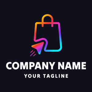 online shop bag logo - Retail