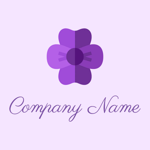 Violet logo on a Magnolia background - Environmental & Green