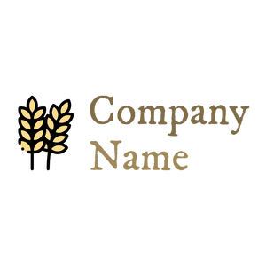 Wheat logo on a White background - Agriculture