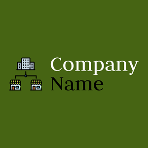 Franchise logo on a Verdun Green background - Business & Consulting