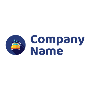 Car wash logo on a White background - Automotive & Vehicle