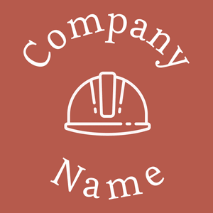 Helmet logo on a Chestnut background - Construction & Tools