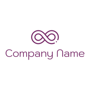 Infinite logo on a White background - Abstract