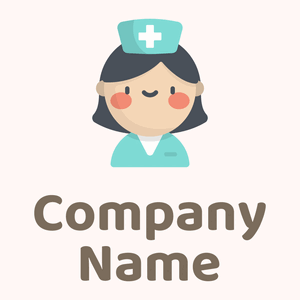 Nurse logo on a Snow background - Medical & Pharmaceutical