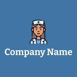 Nurse logo on a Mariner background - Medical & Pharmaceutical