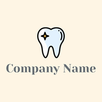 Alice Blue Tooth on a Floral White background - Medical & Pharmaceutical