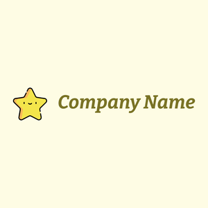 Star logo on a Light Yellow background - Abstract