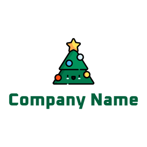 Watercourse Christmas tree on a White background - Community & Non-Profit