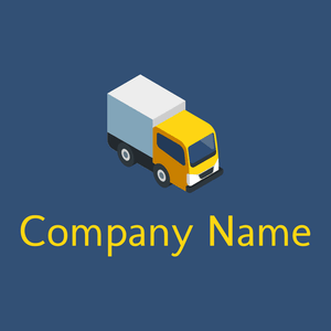 Box truck logo on a Matisse background - Automotive & Vehicle