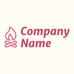 Bonfire logo on a Floral White background - Games & Recreation