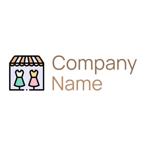 Window display logo on a White background - Fashion & Beauty