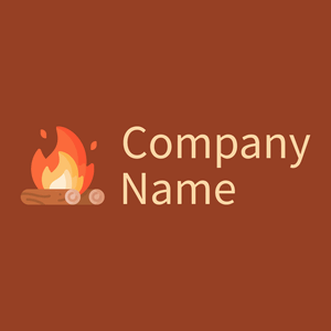 Bonfire logo on a Burnt Umber background - Games & Recreation