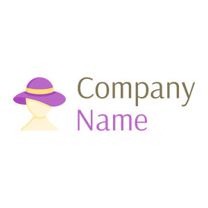 purple hat logo on a White background - Fashion & Beauty