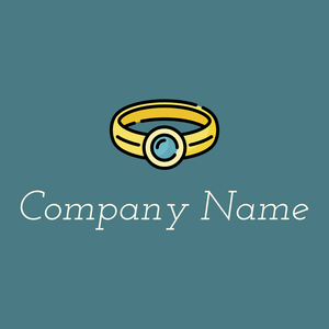 Ring logo on a Paradiso background - Wedding Service