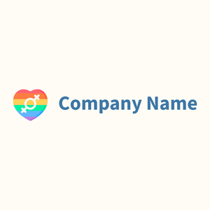 Pride logo on a Floral White background - Community & Non-Profit