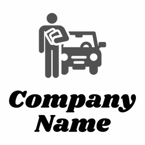 Car rental logo on a White background - Automotive & Vehicle