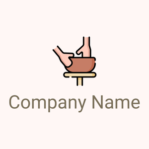 Pottery logo on a Snow background - Education