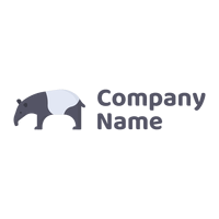 Tapir on a White background - Animals & Pets