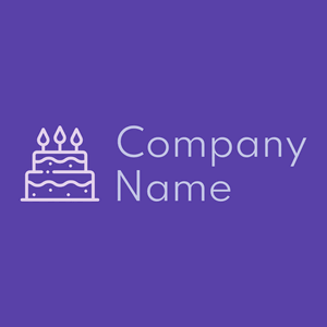 Cake on a Royal Purple background - Food & Drink