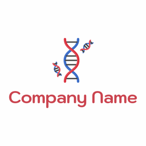 Red Dna on a White background - Medical & Pharmaceutical