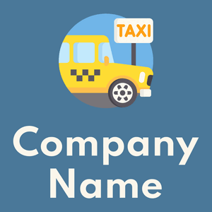 Taxi logo on a San Marino background - Automotive & Vehicle