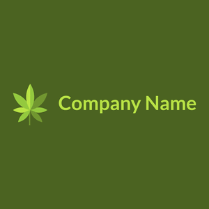 Hemp logo on a Verdun Green background - Medical & Pharmaceutical