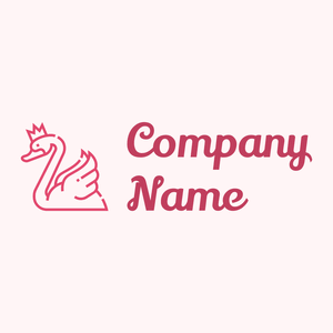 Swan logo on a Snow background - Animals & Pets