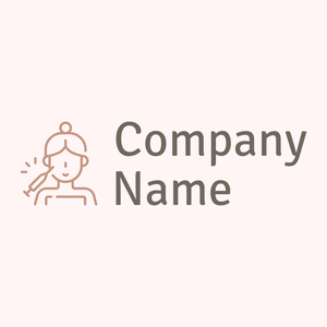 Skin logo on a Snow background - Medical & Pharmaceutical