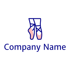 Ballerina logo on a White background - Games & Recreation