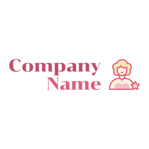 Actress logo on a White background - Entertainment & Arts