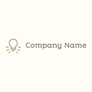 Idea logo on a Floral White background - Education