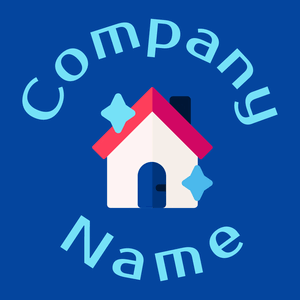 House logo on a Cobalt background - Cleaning & Maintenance