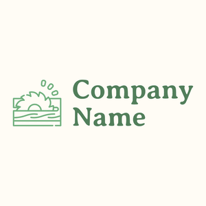 Saw logo on a Floral White background - Environmental & Green