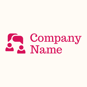 Filled Conversation logo on a Floral White background - Business & Consulting