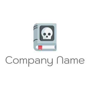 Scary logo on a White background - Abstract