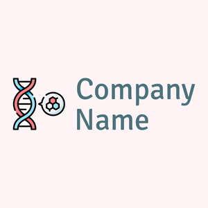 Outlined Dna on a Snow background - Medical & Pharmaceutical